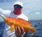 Fishing in playa del carmen (Jigging) - Full orange grouper