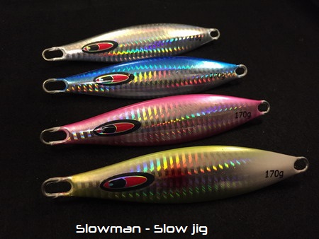 SLOWMAN - Jig lent pour la pêche de fond - Snapper, Grouper