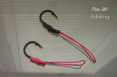 How to tie a speed jigging assist hook
